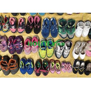 Colorful Used Children'S Shoes , Second Hand Kids Mixed Shoes For Africa