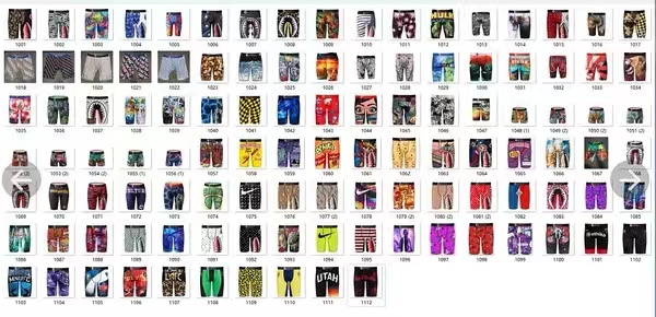 OEM Printing Mens Boxer Shorts Trunks Breathable Polyester Training Boxer Shorts
