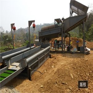 africa popular clay gold separation machine gold dust trommel screen