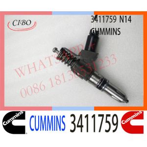 ISO Approved Genuine Excavator 3411759 CUMMINS Fuel Injector