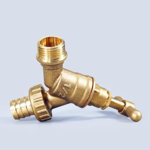 Umetass 1/2" Brass Valve Sand-cast Water Taps Horse Head Tap for Polished Faucet