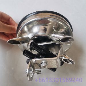 Stainless Steel Claw Base Durable LUNIK 350CC Milk Collector for Cow Milking