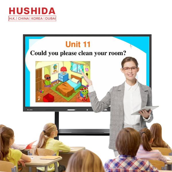 Buy 3840 X 2160 UHD 8ms Touch Screen Teaching Board Interactive Whiteboard at wholesale prices