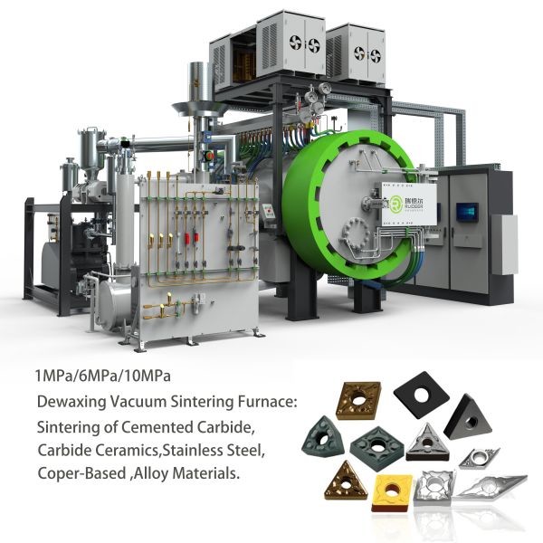 Tungsten carbide vacuum sintering furnace Chinese Supplier High Pressure