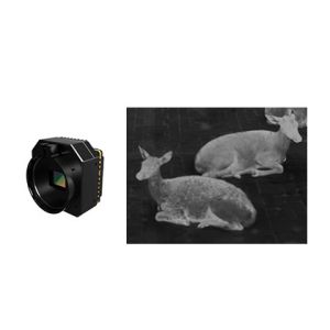 High Sensitivity Thermal Security Camera Uncooled Infrared Module