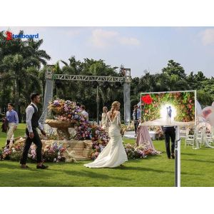 StandByMe TV Smart Portable TV In English And Other Languages For Wedding Guest