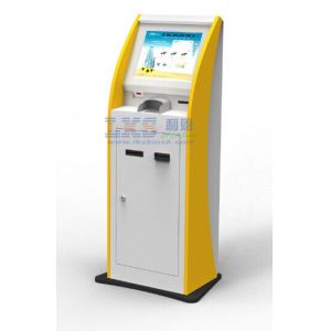 Cold rolled steel Self Payment Kiosk With A4 Printer And Card Reader