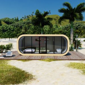 Modern Design Style Steel Structure Modular Villa for Easy Assembly and Luxury
