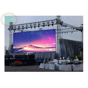 P3.91/P4.81 Outdoor Full Color LED Display Rental Screen 500x1000mm Cabinet