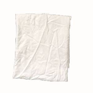 High cotton Recycled Regular size white cotton 10kg Bag Cut Sheeting RAGS