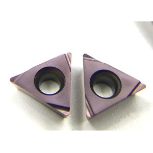 TPGH090204L CNC Carbide Inserts , Carbide Tool Inserts With ISO Standard