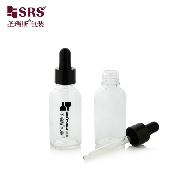 10ml 1/3 oz Empty Stock Fast Delivery Glass Essential Oil Amber Dropper bottle