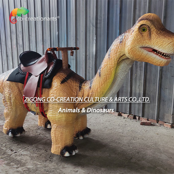 Animatronic Walking Brachiosaurus Simulation Walking Dinosaurs Tots Riding In