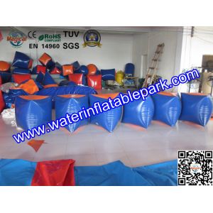PVC Inflatable Paintball Bunker BUN51 With Durable Plastic Ground Stakes