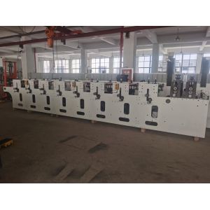 800mm Inline Printing Machine , Leaflet Manual Flexo Printing Machine