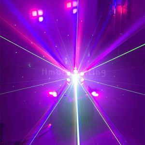 China Hot Sale Product 18PCS LED Beam Red Green Laser phantoms Moving Head
