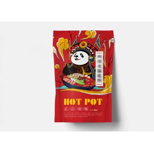 China Customized Plastic Zipper Food Packing Bags / Stand Up Pouch Packaging on sale