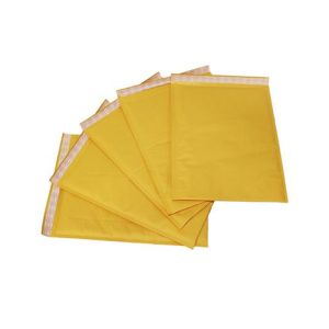 Oil Resistant Kraft Paper 4x8 Bubble Mailers Size 000 Padded Envelopes