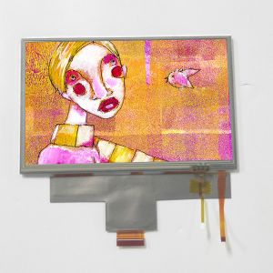 new and original 7.0 inch 800(RGB)×480 lcd panel module display LMS700KF23