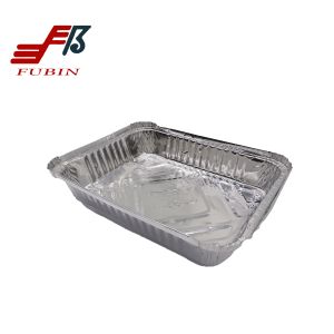 Microwave Oven Rectangular Foil Trays For Catering
