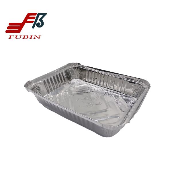 Buy Microwave Oven Rectangular Foil Trays For Catering at wholesale prices