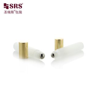 8ml Cosmetic Packaging Injection Color Eye Gel Empty Roll On Bottle With Logo