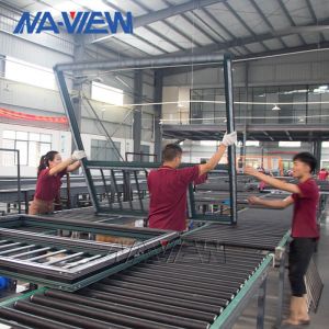 Residential Aluminium Arched Picture Window Single glass