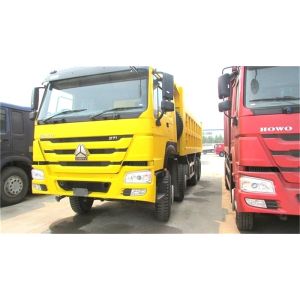 50 Ton 8x4 12 Wheeler 80km/H SINOTRUK Tipper Truck