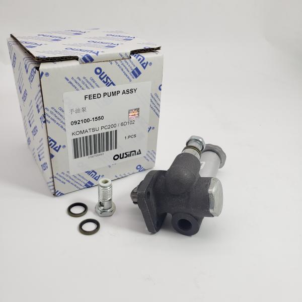 Feed pump assy Hand oil pump 092100-1550 for KOMATSU PC200/6D102