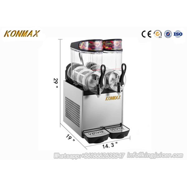 Stainless Steel Commercial Margarita Machine Milk Shake Inner - Outer Freezing