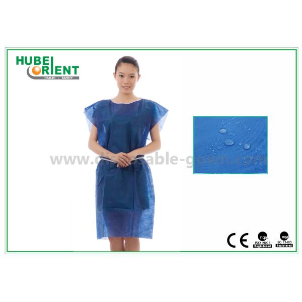 Buy OEM Waterproof PP Nonwoven Surgical Isolation Gown Without Sleeves at wholesale prices