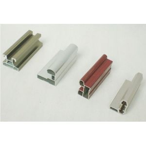 Door And Window Aluminium Profile , Color Anodized Corrosion Resistance