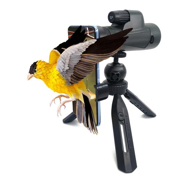 8x42 Patent Monocular IPX7 Nitrogen Filled Waterproof Telescope For Adults Kids