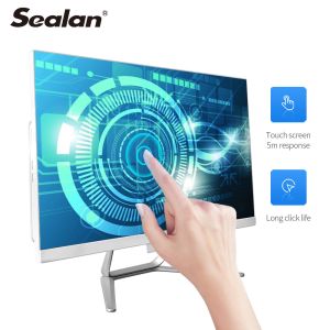 All In One 23.8 Inch Screen Desktop Computer Ddr3 I3 I5 I7 8G 480GB SSD Bulit In