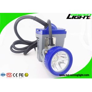 144um 10000lux Mining Safety Helmet Lamp Corded 22hrs