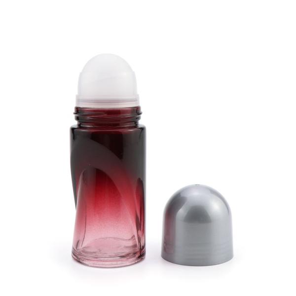 Natural 10ml Round Glass Roller Ball Bottles Perfume Oil Containers