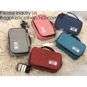 Canvas Toiletry Pouch Travel Makeup Bag Cosmetic Bag,toiletry bag travel makeup