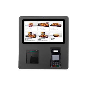 15.6 inch HD Capacitive Touch Screen Self Ordering Kiosk Manufacturer For