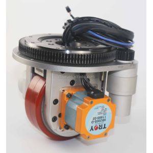 230mm AGV Steering Drive Wheel With Drive Motor Brake Encode Power Steering