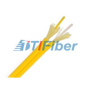 Simplex Fiber Optic Cable Outdoor Singlemode PVC Jacket For Data Communication