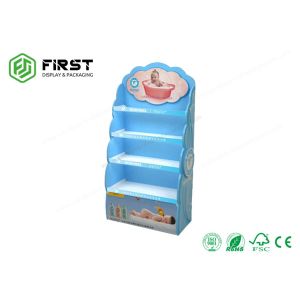 Custom Recyclable Cardboard Pop Up Display Stands Full Color Printing For