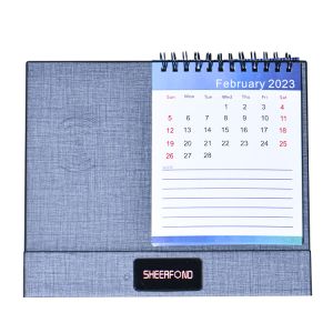 Multifunctional Custom 365 Day Calendar , Desk Wireless Charging Calendar