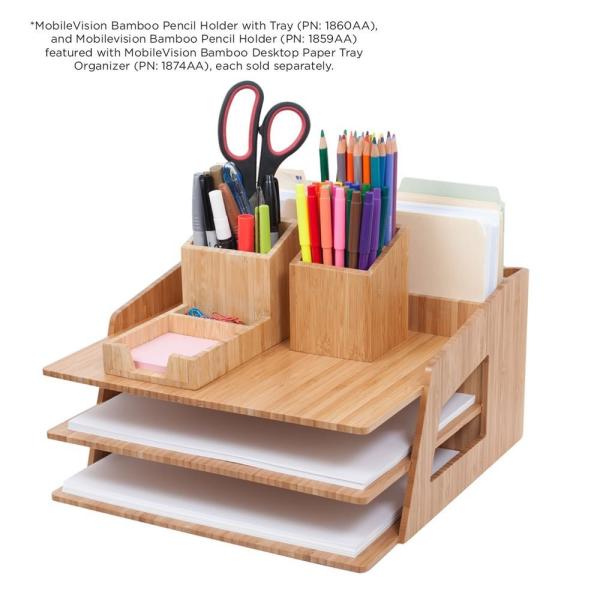 Buy bamboo pen pencil holder for wholesale with high quality at wholesale prices