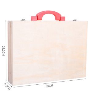 ODM Multifunctional Kid Simulation Wooden Toolbox Toy