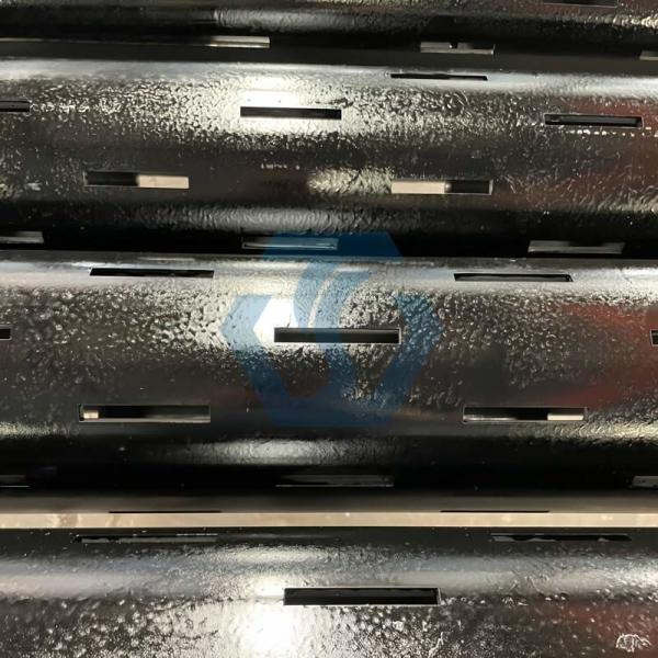 API 5CT Hot Water Geothermal Hot Spring Well Dewatering Metal Laser Slotted Screen Pipe Downhole Oil Sand Control Geological Spiral Slotted