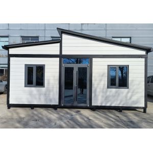 20/40ft 1-3 Bedroom Foldable Expandable Prefabricated Steel Container House