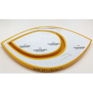 Acrylic ODM Plexiglass Brochure Holder Stand For Table