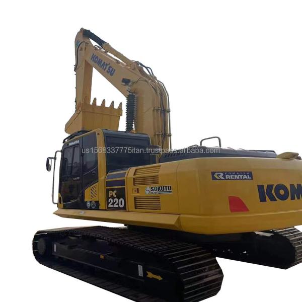 Affordable Komatsu PC220 22 Ton Excavator Imported from Japan with Great