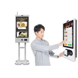 Android/Window 7/8/10 Self Payment Kiosk with User Friendly Interface and