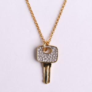 Quality Fashion brand jewelry Juicy Couture necklace key pendant necklace jewellery wholesale for sale